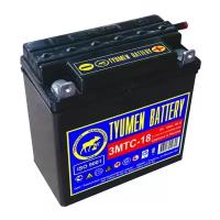 Аккумулятор TYUMEN BATTERY MOTO 3МТС-18 6V / 18A/h / 90 A / 140х77х135