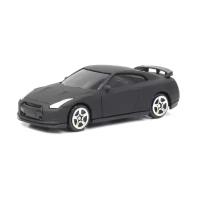 Легковой автомобиль Uni-Fortune Nissan GTR (R35) 344013SM 1:64, черный матовый