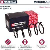 Пружина подвески Nissan Almera 00- (1.8, 1.5 Dci) передняя Marshall