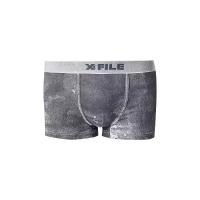 Трусы X-File Boxer DENIM, nero (черный), 4-L