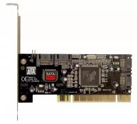 Контроллер PCI SIL3114 4xSATA Bulk