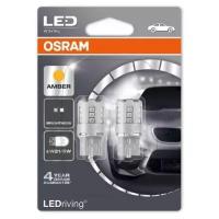 7715YE02B OSRAM Лампа светодиодная сигнальная W21/5W W3x16q LED Riving 12V 1W Блистер 2 шт