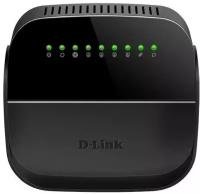 Роутер беспроводной D-Link DSL-2640U/R1A N150 ADSL2+/VDSL2 черный