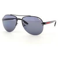 Солнцезащитные очки Prada Linea Rossa 52VS 1BO5Z1 Polarized чёрный, Размер 61mm