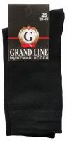 Носки GRAND LINE, размер 25, черный