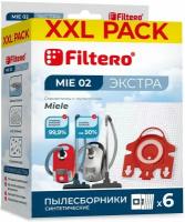 Набор пылесборников Filtero MIE 02 (6) XXL PACK экстра