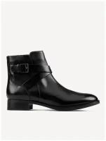 Ботинки Clarks, размер 38, black leather