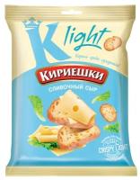 Сухарики Кириешки Light пшеничные Сливочный сыр, 80гр