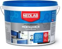 NEOLAB, Краска акриловая супербелая моющаяся, 14 кг