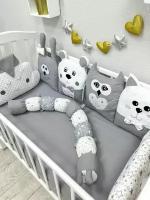 Бортики в кроватку для новорождённых