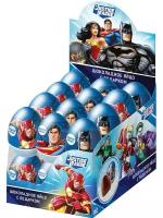 Шоколадное яйцо Конфитрейд DC Justice League, с подарком, 20 г, коробка, 24 шт. в уп