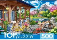 Пазл TOP Puzzle 500 деталей: Терраса у горного озера