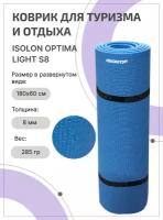 Коврик для туризма и отдыха ISOLON Optima Light S8, 180х60 см синий