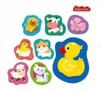 CONTOUR PUZZLE Половинки Домашние животные BABY TOYS