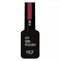 Гель-лак для ногтей Oly Style UV Gel Polish 038 Малиновый 10 мл