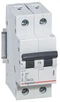 Автоматический выключатель Legrand RX3, 2 полюса, 25A, тип C, 4,5kA