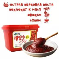 Кочудян СинСонг 500 г. Корея. Паста перцовая острая для мяса, супа, салата, овощей, маринада, соуса