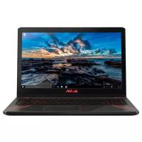 Ноутбук ASUS FX570 (1920x1080, Intel Core i7 1.8 ГГц, RAM 8 ГБ, SSD 128 ГБ, HDD 1000 ГБ, GeForce GTX 1050, Endless OS)