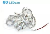 Лента светодиодная MEGALIGHT SMD 2835 60 шт./м 4,8 Вт/м, 12V-300led-24W-5m, 6000K Холодный белый