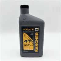 Масло моторное для 4-х тактных двигателей REZOIL RANCHER UNILITE 4T 1 л. (минеральное)