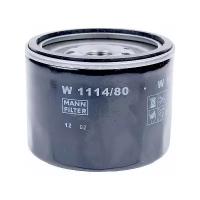 Масляный фильтр MANN-FILTER W 1114/80