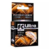 Монофильная леска AQUA FC Ultra Fluorocarbon coated