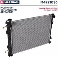 M4991036 MARSHALL M4991036_Радиатор охл. двигателя Hyundai Elantra IV 06- / i30 I 07-, Kia Cee'd 06- (АКПП) (M4991036)