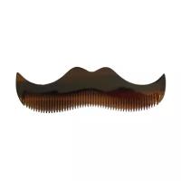 Расческа для усов и бороды Morgan's Moustache Comb Amber