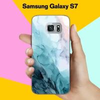 Силиконовый чехол на Samsung Galaxy S7 Акварель / для Самсунг Галакси С7