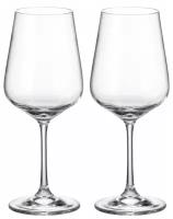 Набор бокалов для вина Crystalite Bohemia Strix/Dora 450 мл (2 шт)