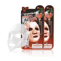 Elizavecca регенерирующая тканевая маска с экстрактом красного женьшеня Red Ginseng Deep Power Ringer Mask Pack