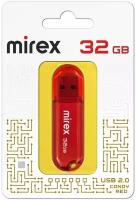 USB Flash Drive 32Gb - Mirex Candy Red 13600-FMUCAR32