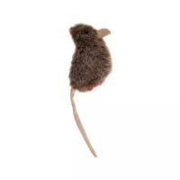 GiGwi: Мышка, с кошачьей мятой, для кошек, 10 см, серый