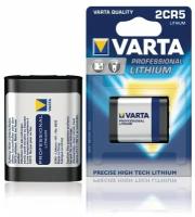 Батарейка литиевая VARTA 2CR5 Professional Lithium 6В бл/1 (6203 301 401)