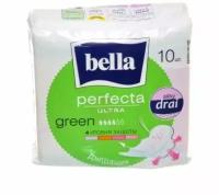 Bella прокладки Perfecta ultra green, 4 капли, 10 шт