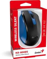 Мышь беспроводная Genius NX-8008S, синяя