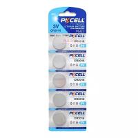 PKCELL Lithium Button Cell CR2016, в упаковке: 5 шт