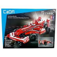 Конструктор Double Eagle CaDA Technic C51010W Гонщик, 317 дет