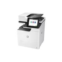 МФУ лазерное HP Color LaserJet Enterprise M681dh, цветн., A4, белый