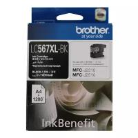 Картридж Brother LC567XLBK черный