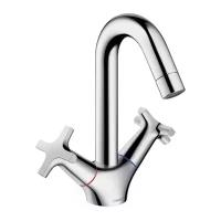 Смеситель для раковины (умывальника) hansgrohe Logis Classic 71271000, рычажный