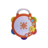 Развивающая игрушка Play Smart Чудо барабан, оранжевый/белый