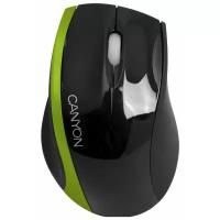 Мышь Canyon CNR-MSO01G Black-Green USB