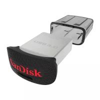 Флешка SanDisk Ultra Fit USB 3.0 32 ГБ, 1 шт., серебристый