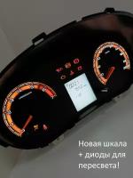 Шкала, накладка на щиток приборов, приборную панель LADA GRANTA, KALINA 2, DATSUN ON DO