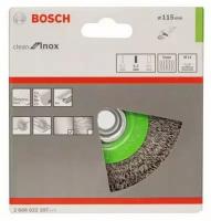 BOSCH Щетка дисковая 115 мм; М14 INOX Bosch 2.608.622.107