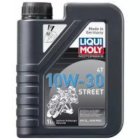 Полусинтетическое моторное масло LIQUI MOLY Motorbike 4T 10W-30 Street, 1 л