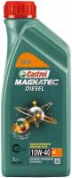 Полусинтетическое моторное масло Castrol Magnatec Diesel 10W-40 B4 DUALOCK, 1 л, 1 шт