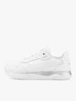 Кроссовки , PUMA R78 Voyage Premium L, Женские, размер 6 ; White- White- Silver