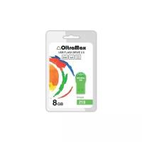 Память USB 8Gb OltraMax 210 зеленый (OM-8GB-210-Green)